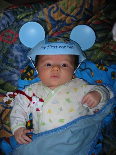 Jacob with a Disneyland Ear Hat